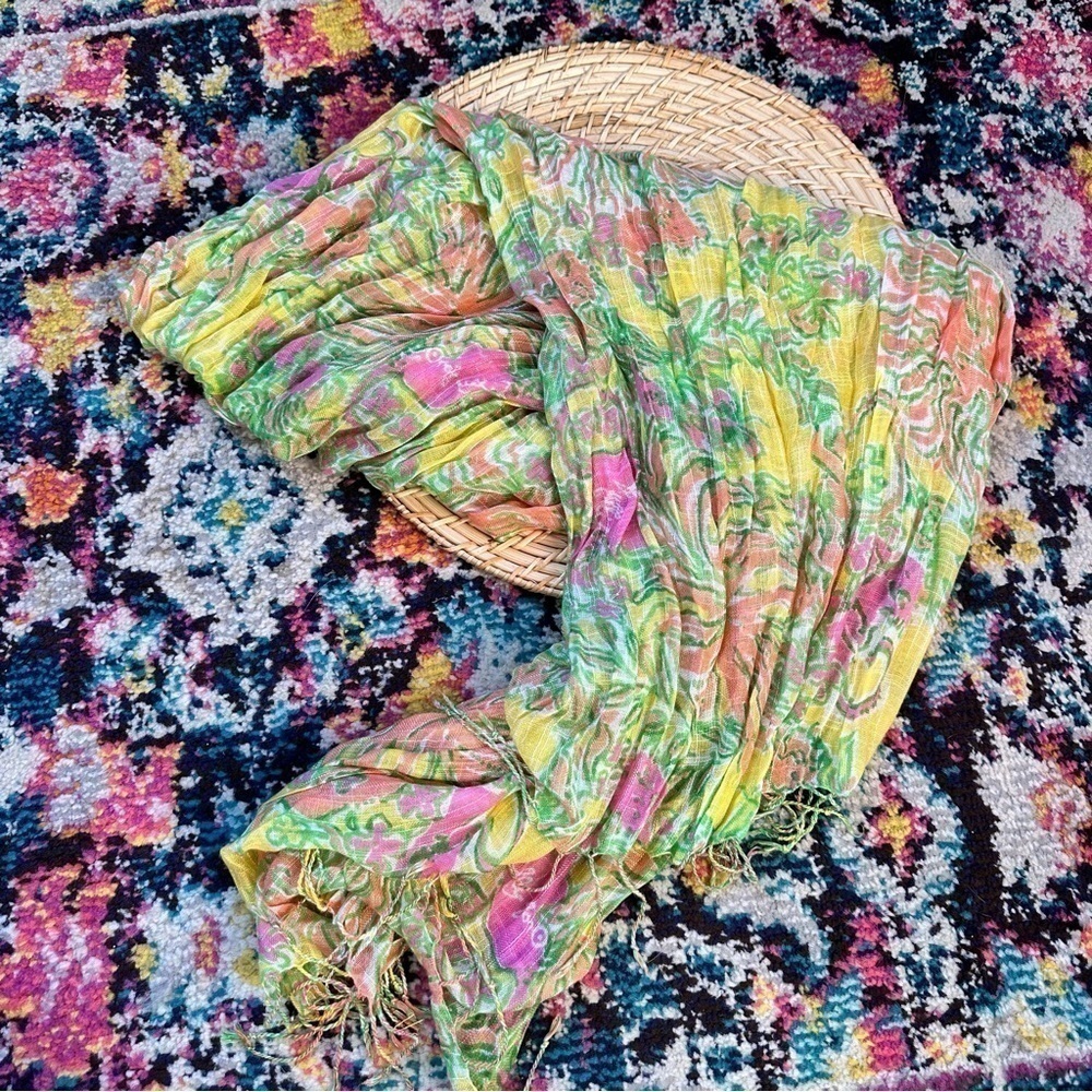 Lilly Pulitzer for Target Happy Place Murfee Scarf